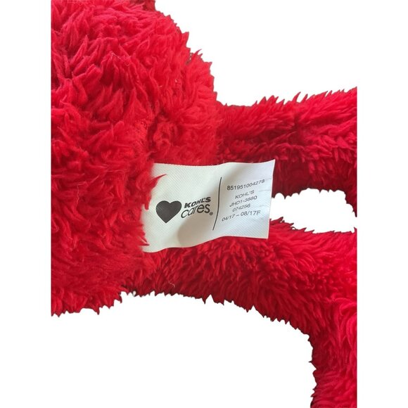 2017 Kohls Cares Sesame Street Elmo Plush Stuffed Animal Toy and Book - Picture 7 of 10